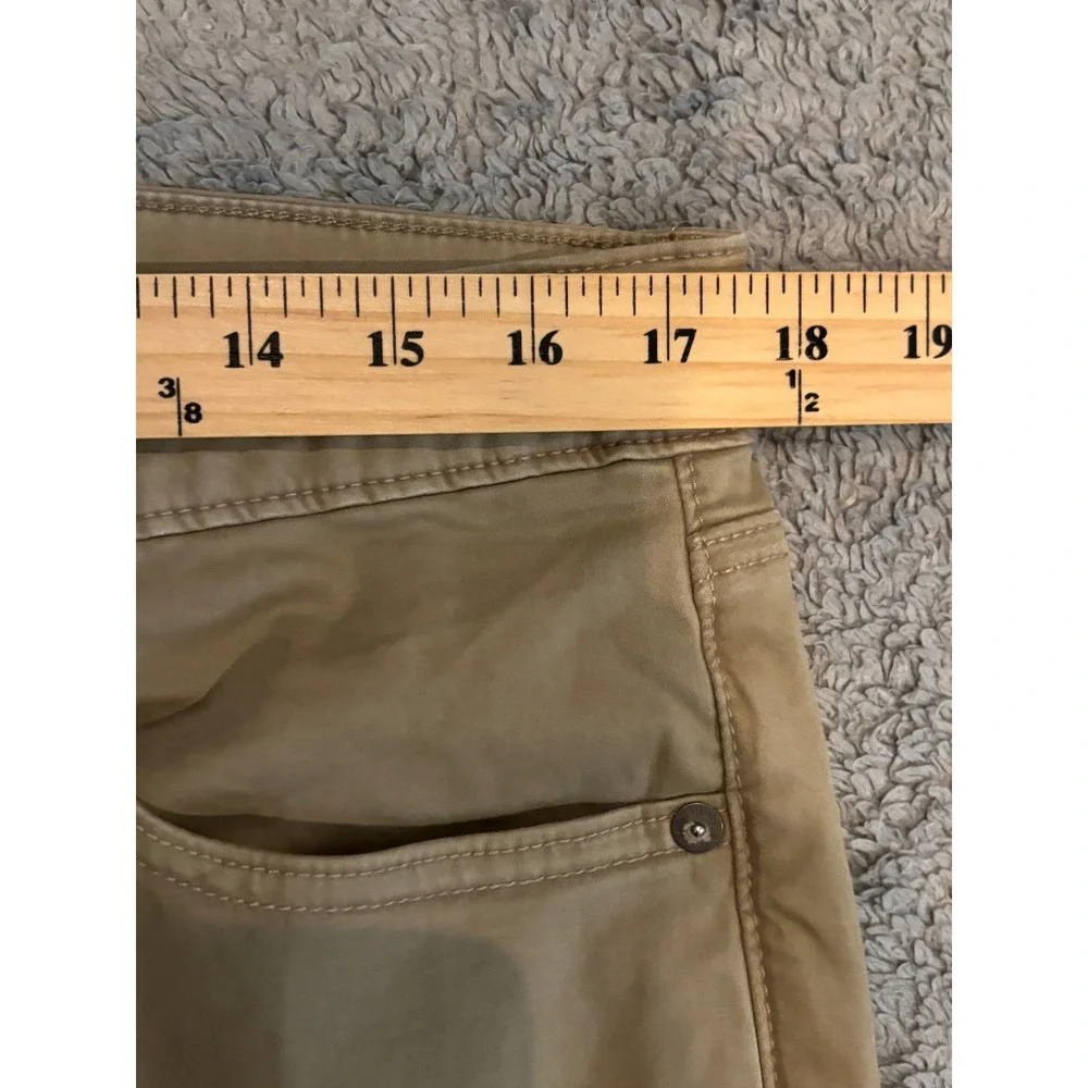 American Eagle Flex Khaki Pants Mens 34x34 Tan Straight Leg Five Pocket Chino